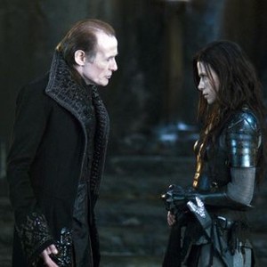UNDERWORLD: RISE OF THE LYCANS, from left: Bill Nighy, Rhona Mitra, 2009. ©Screen Gems