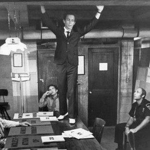 MAN ON A SWING, George Voskovec, Cliff Robertson, Joel Grey, Peter Masterson, 1974