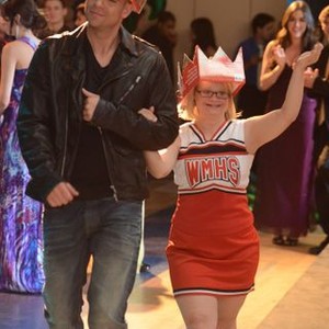 Glee, Mark Salling (L), Lauren Potter (R), 'Prom-asaurus', Season 3, Ep. #19, 05/08/2012, ©FOX