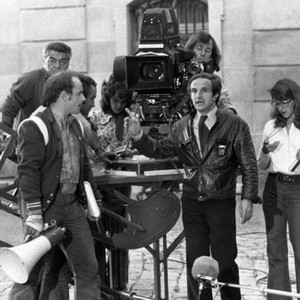 DAY FOR NIGHT, (aka LA NUIT AMERICAINE), Jean-Francois Stevenin, Dani, Actor/Director Francois Truffaut, Nathalie Baye, 1973.