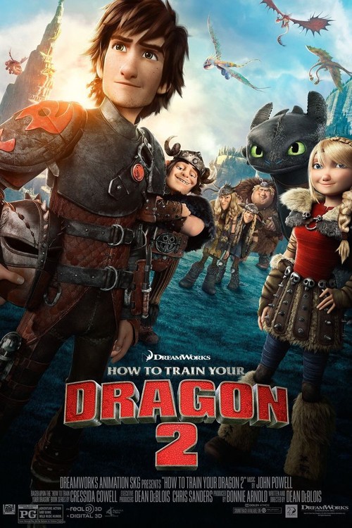 How to Train Your Dragon 2 poster