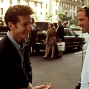STATE OF GRACE, Sean Penn and director Phil Joanou on location, 1990