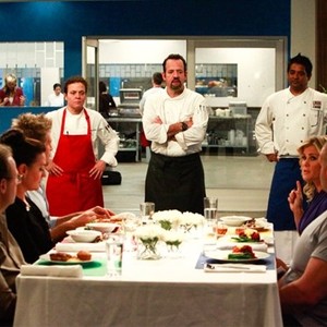 Top Chef: Masters, Traci Des Jardins (L), Alessandro Stratta (C), Suvir Saran (R), 'Biggest Loser', Season 3, Ep. #4, 04/27/2011, ©BRAVO