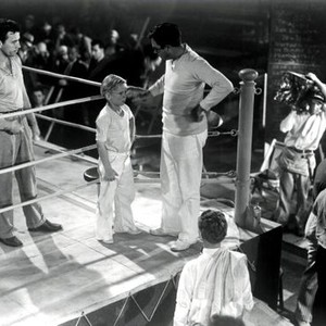 THE CHAMP, Jackie Cooper, director King Vidor on set, 1931