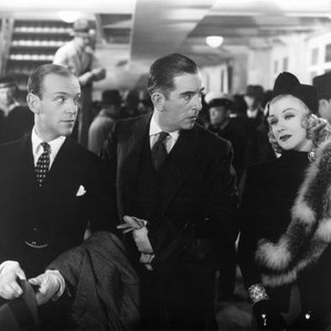 SHALL WE DANCE, Fred Astaire, Edward Everett Horton, Ginger Rogers, 1937.