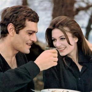 THE APPOINTMENT, from left: Omar Sharif, Anouk Aimee, 1969