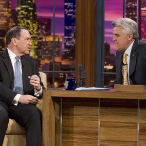 The Tonight Show With Jay Leno, Mike Huckabee (L), Jay Leno (R), 'Season', ©NBC