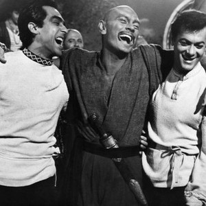 TARAS BULBA, Sam Wanamaker, Yul Brynner, Tony Curtis, 1962