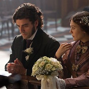 Oscar Isaac as Laurent LeClaire and Elizabeth Olsen as Thérèse Raquin in "In Secret." photo 20