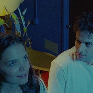 (L-R) Katie Holmes as Carla and Luke Kirby as Marco in "Touched with Fire." photo 20
