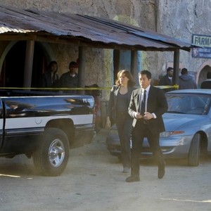 The Mentalist, Emily Swallow (L), Tim Kang (R), 'Black Helicopters', Season 6, Ep. #13, 03/09/2014, ©CBS