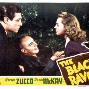 THE BLACK RAVEN, George Zucco, Wanda McKay, 1943
