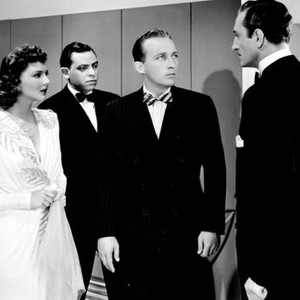 RHYTHM ON THE RIVER, Mary Martin, Oscar Levant, Bing Crosby, Basil Rathbone, 1940