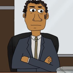 The Boss is voiced by Peter Giles