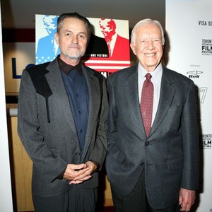 MAN FROM PLAINS, director Jonathan Demme, former President Jimmy Carter, 2007. ©Sony Pictures Classics