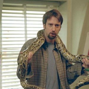 ROAD TRIP, Tom Green, 2000, Holding snake.