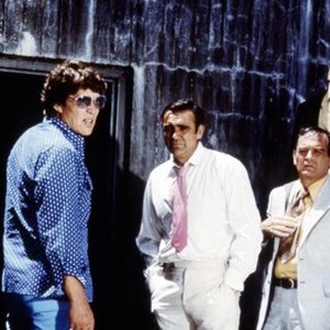DIAMONDS ARE FOREVER, Sean Connery, Norman Burton as Felix Leiter, 1971.