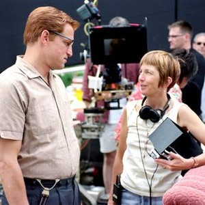 THE PRIZE WINNER OF DEFIANCE OHIO, Woody Harrelson, director Jane Anderson on set, 2005, (c) DreamWorks