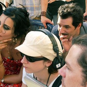 CARAMEL, (aka SUKKAR BANAT), director Nadine Labaki (left), on set, 2007. ©Roadside Attractions