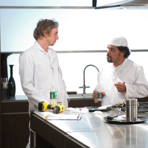 (L-R) Dax Shepard and Luis Guzmán in "Old Dogs."