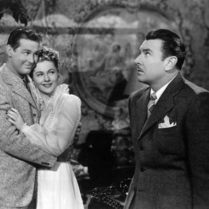 THE AFFAIRS OF SUSAN, Don DeFore, Joan Fontaine, George Brent, 1945