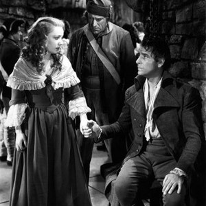 A TALE OF TWO CITIES, Isabel Jewell, Ronald Colman, 1935.