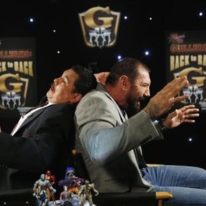 Jimmy Kimmel Live, Guillermo Diaz (L), Dave Bautista (R), 01/26/2003, ©ABC