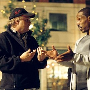 IMAGINE THAT, from left: director Karey Kirkpatrick, Eddie Murphy, on set, 2009. ph: Bruce McBroom/©Paramount