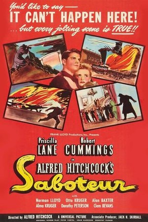 Saboteur poster