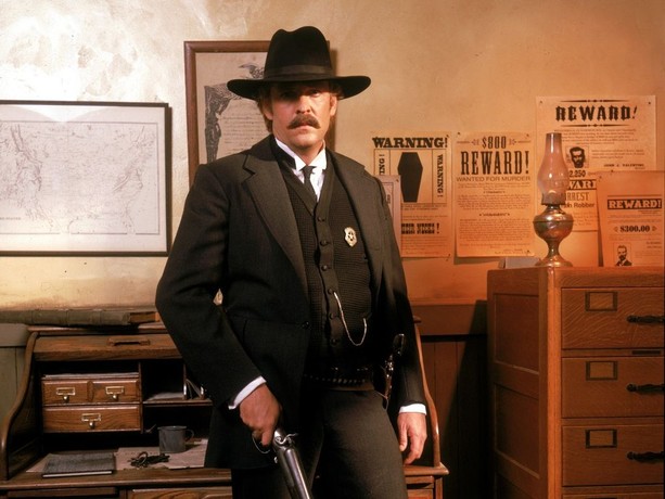 Distintivo American Western Old West Lawman Lapide Wyatt Earp OK - Foto 7