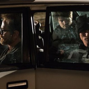 Breaking Bad, Bryan Cranston (L), Matt Jones (C), Charles Baker (R), 'Felina', Season 5, Ep. #16, 09/29/2013, ©AMC