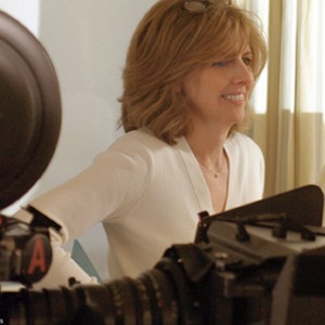 Director/writer Nancy Meyers on the set of Columbia Pictures' sophisticated romantic comedy Something's Gotta Give.