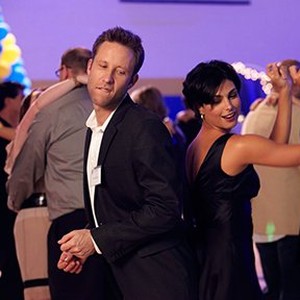 Michael Rosenbaum as Jim Owens and Morena Baccarin as Lori in "Back in the Day." photo 6