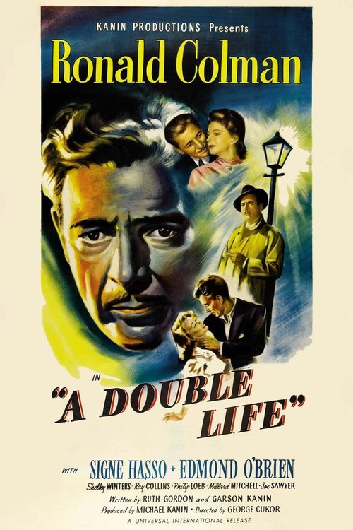 A Double Life poster