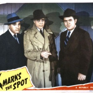 X MARKS THE SPOT, Jack La Rue, 1942