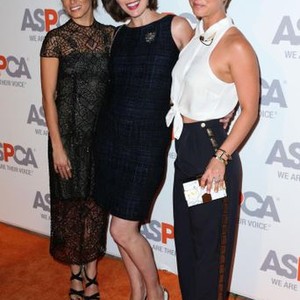 Nikki Reed, Milla Jovovich, Kaley Cuoco at arrivals for 2014 ASPCA Compassion Award Dinner Gala, Bel-Air Private Residence, Los Angeles, CA October 22, 2014. Photo By: Xavier Collin/Everett Collection