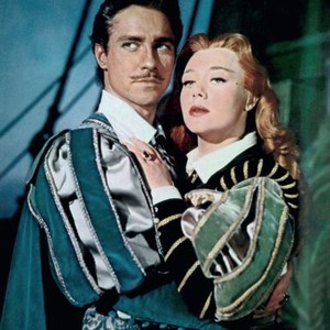 THE SWORD AND THE ROSE, Richard Todd, Glynis Johns, 1953