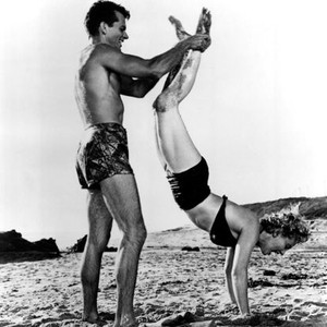 CLASH BY NIGHT, Keith Andes, Marilyn Monroe, 1952
