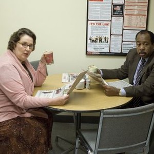 The Office, Phyllis Smith (L), Leslie David Baker (R), 'Customer Survey', Season 5, Ep. #7, 11/06/2008, ©NBC