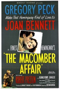 The Macomber Affair poster