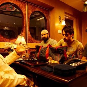 DELHI BELLY, right side, from left: Kunaal Roy Kapur, Imran Khan, Kunaal Vir Das, 2011, ©UTV Motion Pictures
