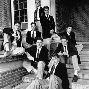SCHOOL TIES, (clockwise from center) Brendan Fraser, Randall Batinkoff, Andrew Lowery, Anthony Rapp, Chris O'Donnell, Ben Affleck, Cole Hauser, Matt Damon, 1992, (c) Paramount Pictures.