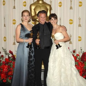 Kate Winslet, winner Best Actress for The Reader, Sean Penn, winner Best Actor for Milk, Penelope Cruz, winner Best Supporting Actress for Vicky Cristina Barcelona in the press room for 81st Annual Academy Awards - PRESS ROOM, Kodak Theatre, Los Angeles, C