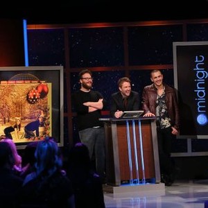 @Midnight, Seth Rogen (L), Chris Hardwick (C), James Franco (R), 10/21/2013, ©CC