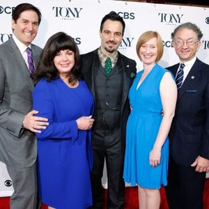 The 68th Annual Tony Awards, Nick Scandalios (L), Idina Menzel (C), Charlotte St. Martin (R), 06/08/2014, ©CBS