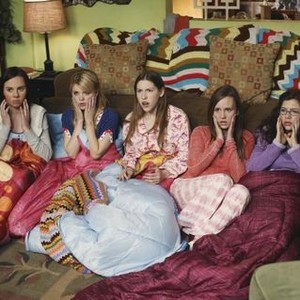 The Middle, from left: Ali Mullin, Bailey Buntain, Eden Sher, Lauren Manix, Blaine Saunders, 'From Orson with Love', Season 4, Ep. #20, 05/01/2013, ©ABC
