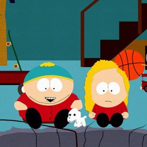 South Park, Trey Parker (L), Jennifer Howell (R), 'Bebe's Boobs Destroy Society', Season 6, Ep. #10, 07/17/2002, ©CC