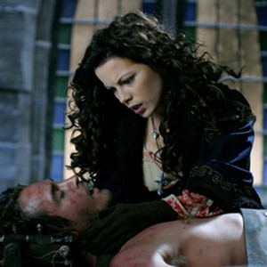 Anna Valerious (KATE BECKINSALE) attempts to rescue her brother Velkan (WILL KEMP) in the epic action-adventure, Van Helsing.