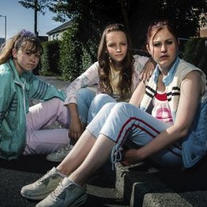 Liv Hill, Molly Windsor and Ria Zmitrowicz (from left)