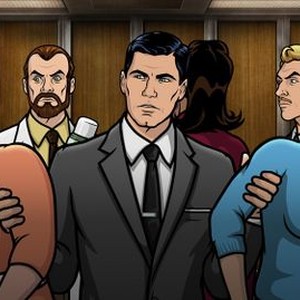 Archer, from left: Amber Nash, Lucky Yates, H. Jon Benjamin, Judy Greer, 'Vision Quest', Season 6, Ep. #5, 02/05/2015, ©FX